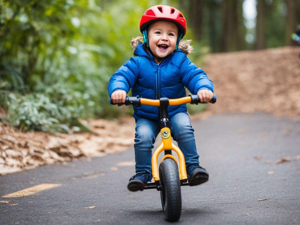 transition from balance bike to pedal bike image