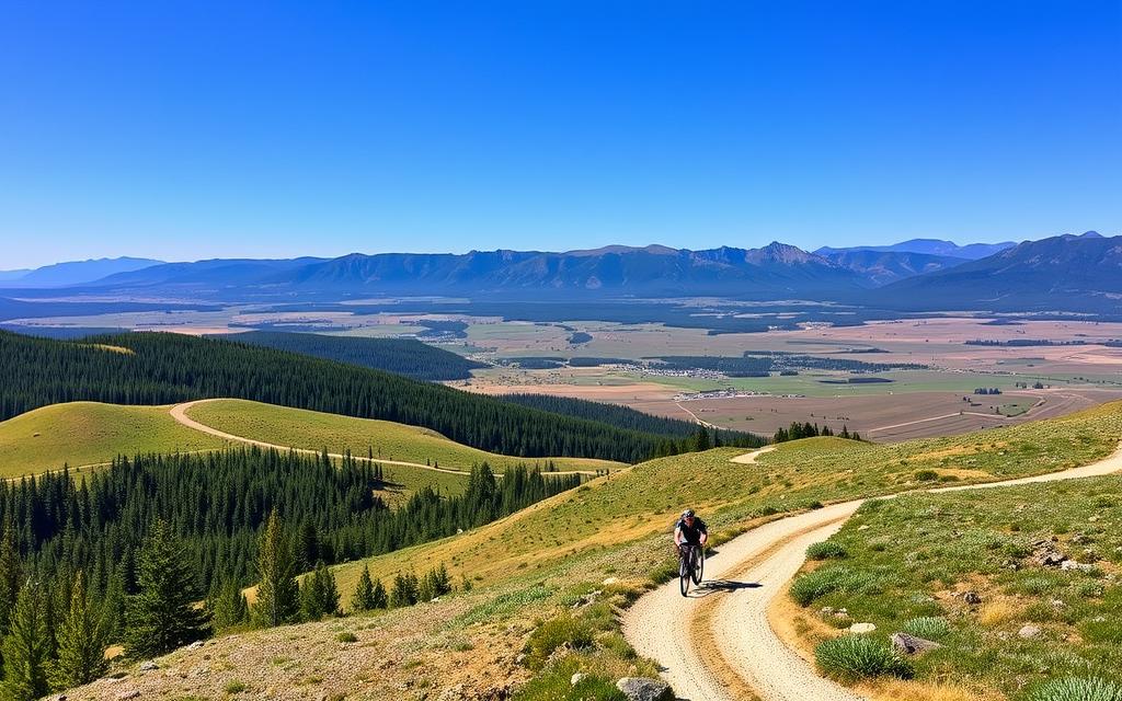 Gravel biking trails in the USA