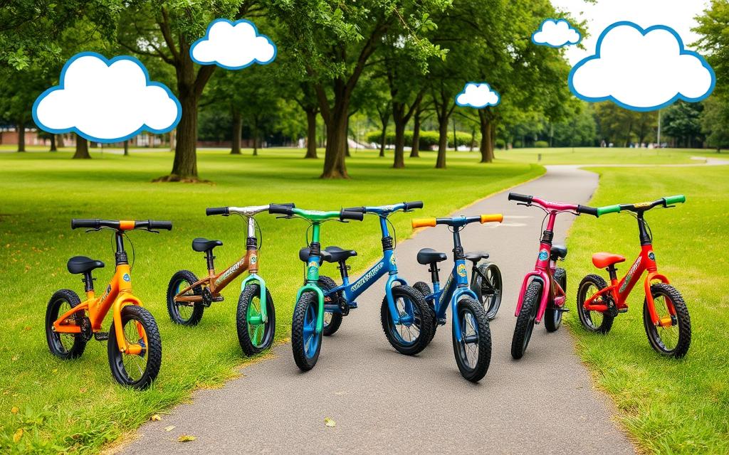 balance bikes