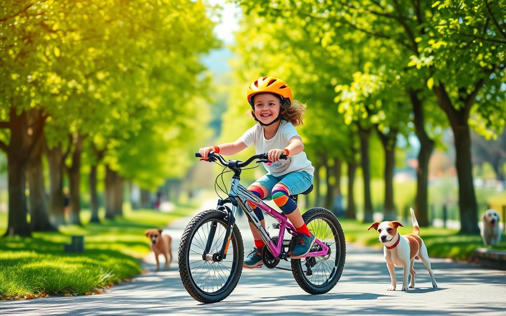 child bike riding skills