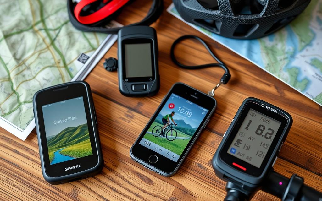 cycling navigation devices