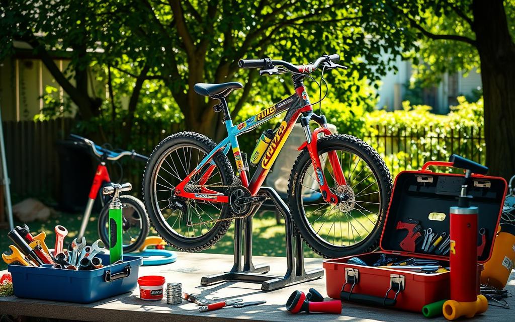 kids mountain bike maintenance